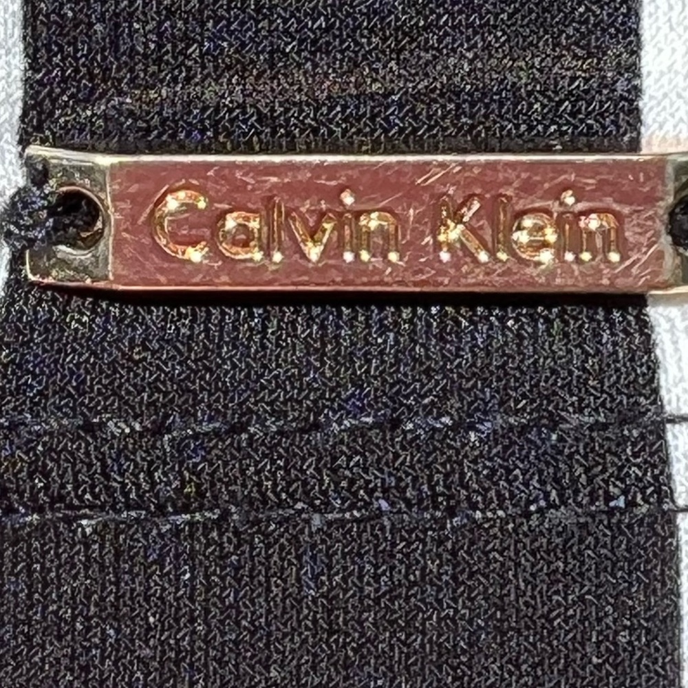 Calvin Kline Sleeveless Top Small S Black White - Picture 5 of 10